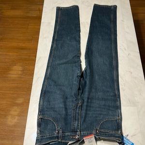 Yee ha cowboy Wrangler regular taper 32x30 new blue jeans
